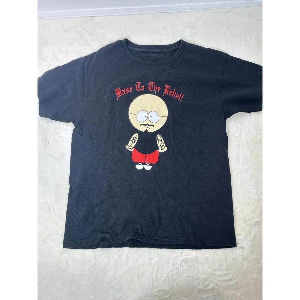 South Park Base To The Rebel Tee Sz S Y2K Streetwear Graphic Cartoon